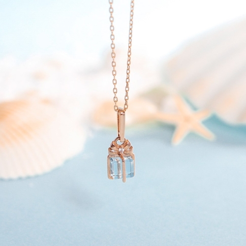 로이드 로이드 러브기프트 비쥬참 10K Gold 탄생석 펜던트 LPT21052T