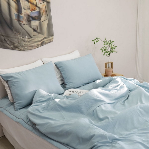 스누즈 말랑말랑 에어로 치즈 차렵이불 (슈퍼싱글 SS)_이미지