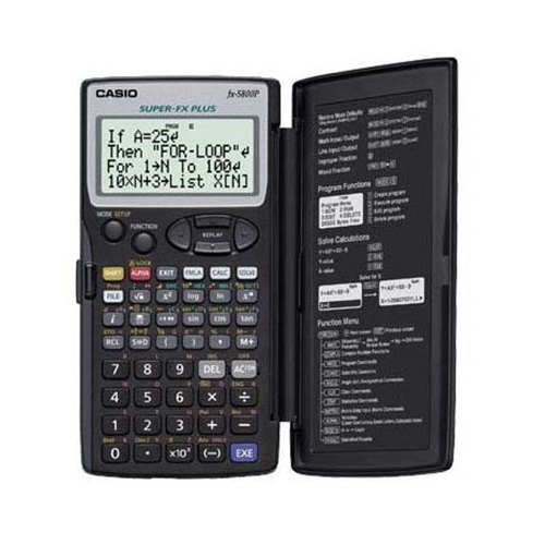 카시오 FX-5800P 공학용 계산기이미지입니다. 누르면 해당 게시물로 새창이동합니다.