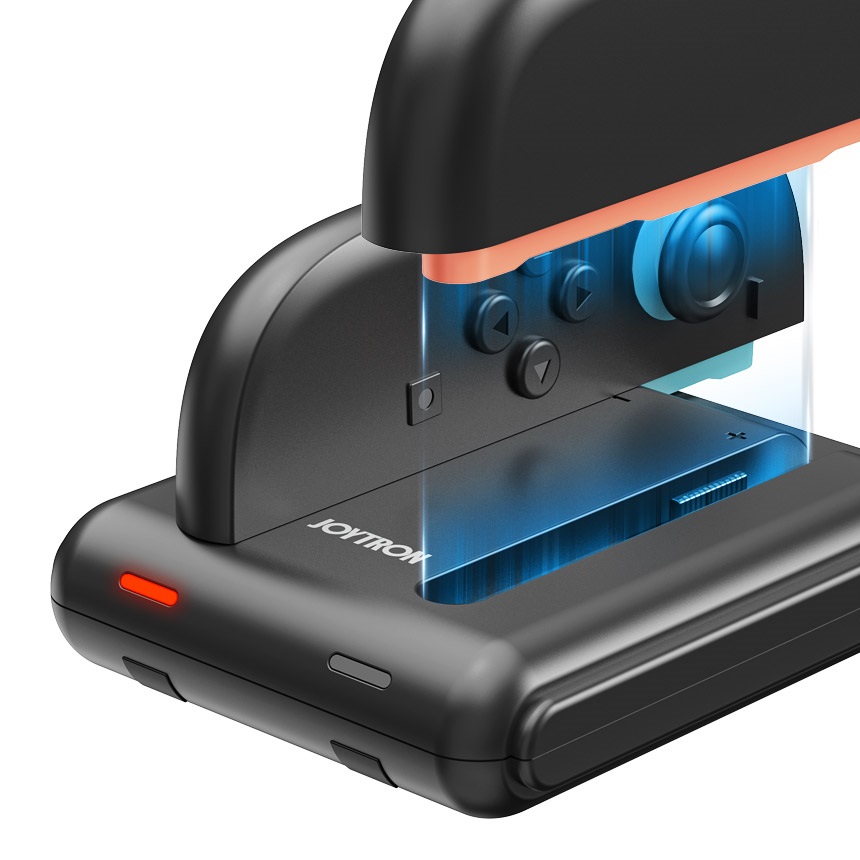 닌텐도 스위치2 조이콘 LED 스탠드 충전독 블랙_이미지