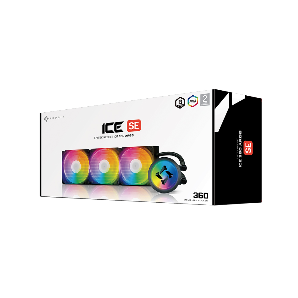 이엠텍 레드빗 ICE 360 ARGB SE (블랙)_이미지