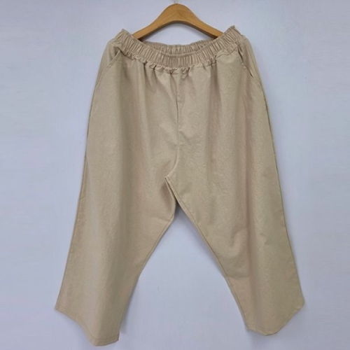 아이우먼 힐링포켓통밴딩팬츠 ZYU326M504 빅사이즈