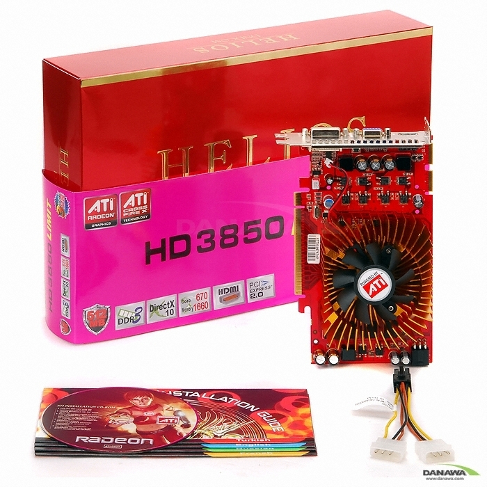 ��ص��� �󵥿� HD 3850 HELIOS LIMIT 512MB