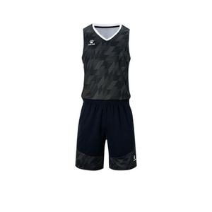 KELME 3591052 농구 유니폼 세트 성인 Black