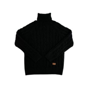 TMRW 꽈배기 터틀넥 니트 114TK0611U_BK