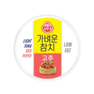 오뚜기 가벼운참치 고추 135g (10개)_이미지