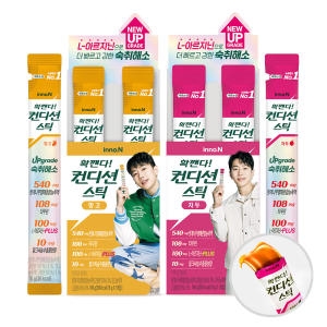  HK이노엔 컨디션 스틱 망고맛 + 자두맛 젤리 18g [20개]