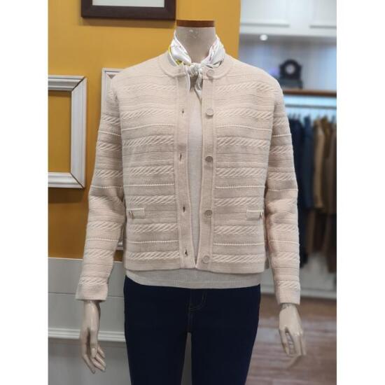 BCBG 블럭 체인 가디건 B4A1K105_이미지