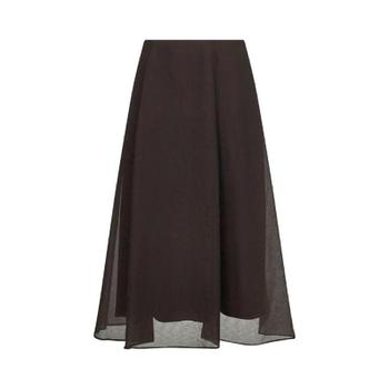플레어 헴 미디 스커트 MF940G3877 C4222 T