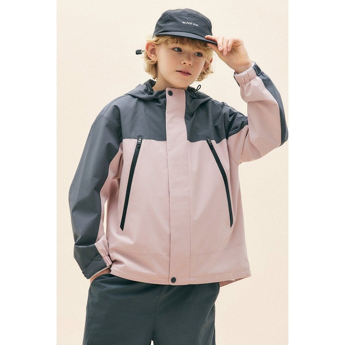  블랙야크키즈 윈드스토퍼 Wind Stopper 안감 기능성 자켓 1BKJKSV907IP 에어락 블록 윈드스토퍼자켓