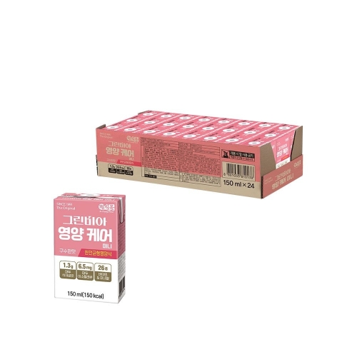  정식품 그린비아 영양케어 구수한맛 미니 150ml [24개]