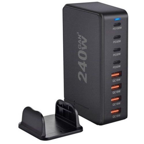 PYHO PD PPS 240W 8포트 GaN 충전기_이미지