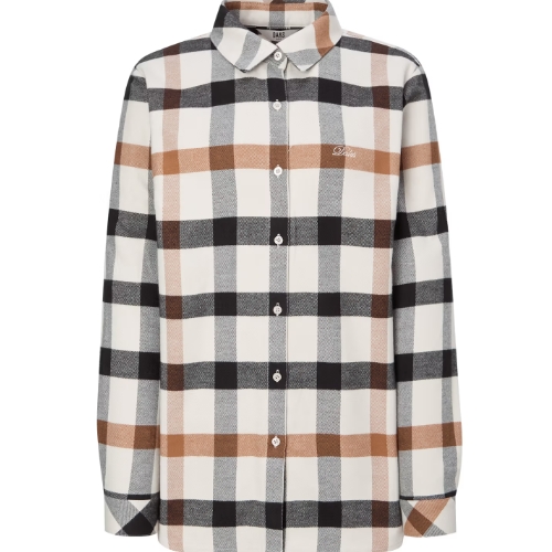 닥스골프 레터 로고 코튼 체크 셔츠 WNSH4D101I2_이미지