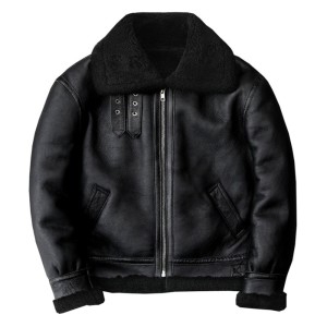 이마트 노브랜드 톰하디 무스탕 남자 가죽 빈티지 항공점퍼 스웨이드 울 재킷