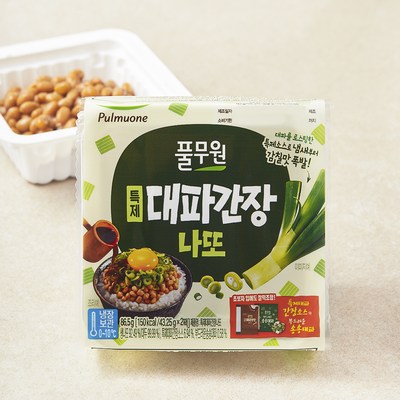 풀무원 특제 대파간장 나또 86.5g (1개)