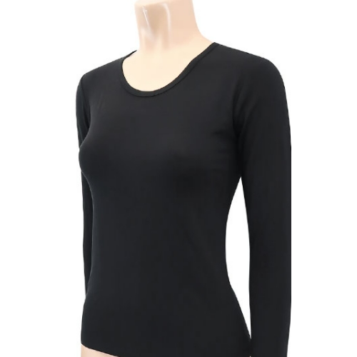 고아라 스킨핏 텐셀 9부 얇은 내의 상의 9600_이미지