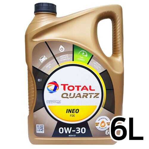 토탈 쿼츠 이네오 FDE 0W30 6L