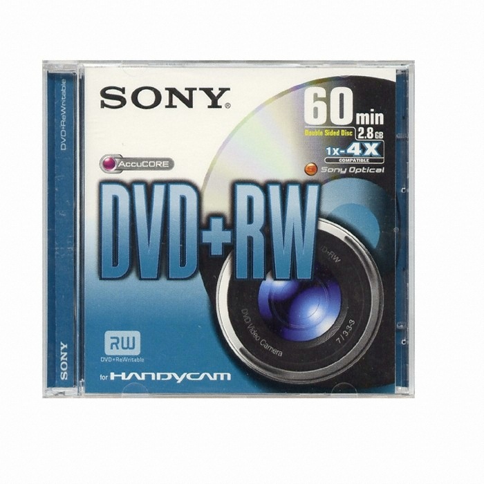 SONY DVD+RW 2.8GB 4x 10장