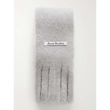 아크네스튜디오 스튜디오 KINNA 스키니 프린지 모헤어 울블렌드 스카프 B0081931296