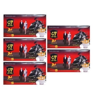 쭝웬 <b>G7</b> <b>커피</b> 3in1 21개입 내수용 /5개 믹스<b>커피</b>/베트남/C