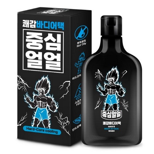 중심얼얼 쾌감 바디어택 바디워시 200ml (1개)_이미지