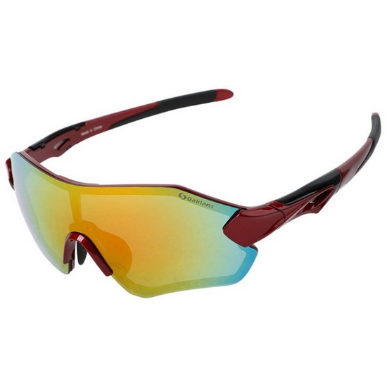 오클랜즈 QX30 (와인프레임 레드밀러편광)