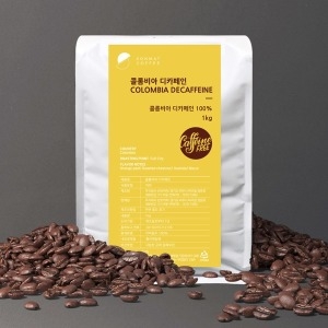 손맛<b>커피</b> 콜롬비아 <b>디카페인</b> 싱글오리진 1kg