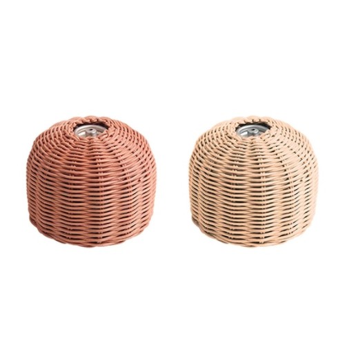 캥거 감성 라탄 이소가스 워머 커버 (베이지)_이미지