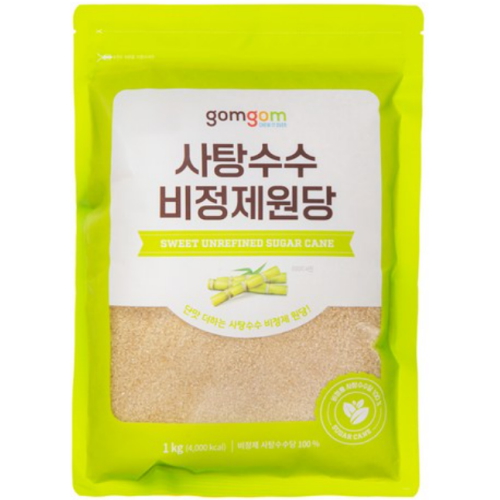 곰곰 사탕수수 비정제 원당 1kg