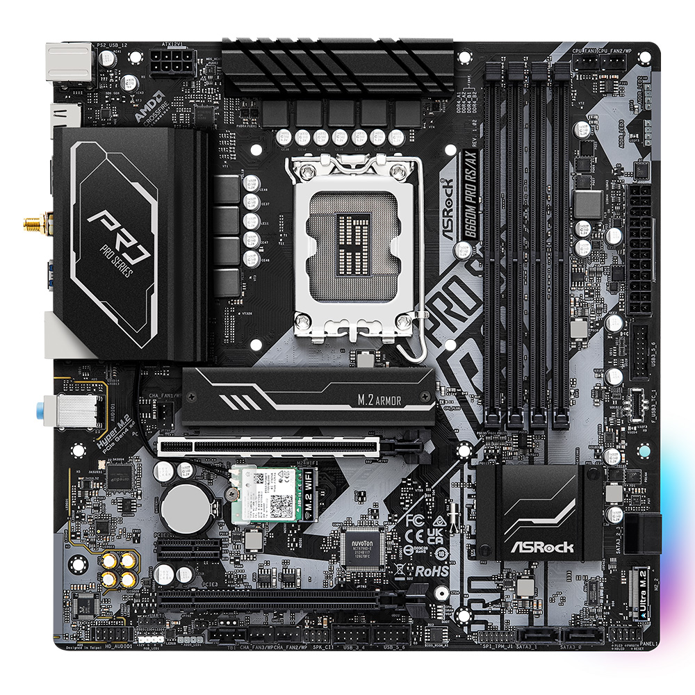 ASRock B660M Pro RS/ax D4 ������