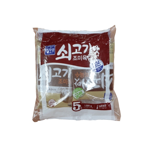면사랑 쇠고기맛 냉면육수 340g (10개)_이미지
