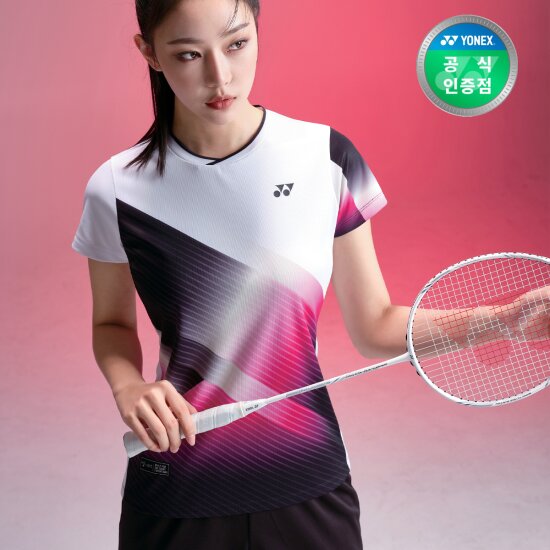  요넥스 배드민턴 반팔 티셔츠 게임웨어 241TS034F