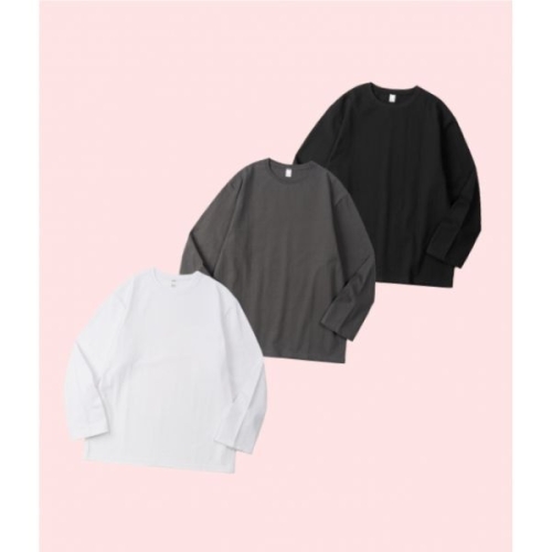 토피 2팩 베이직 기본 긴팔 롱슬리브 티셔츠 상의 3 COLOURS T4S BLSTS209 4072701