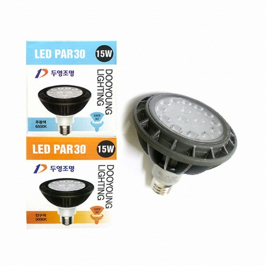 LED PAR30 집중형 할로겐전구 전구색 15W