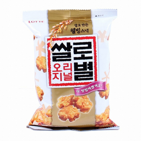 롯데웰푸드 쌀로별 오리지널 62g이미지입니다. 누르면 해당 게시물로 새창이동합니다.