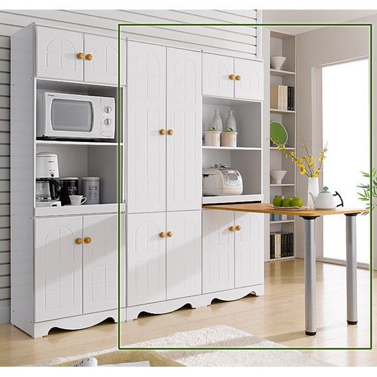 나무뜰 레나 렌지대식탁+주방수납장 1800