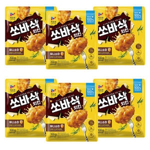 목우촌 쏘바삭 치킨 허니소이 300g (6개)_이미지
