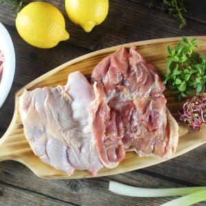 늘찬 닭정육 뼈없는 순살 닭다리살 1kg (1개)