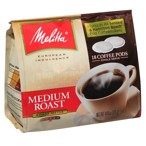 미디움 로스트 커피 팟즈 18개입 6팩 Medium Roast Coffee Pods for Senseo Hamilton
