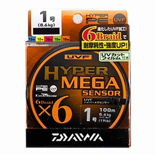 다이와 UVF 하이퍼 메가센서 X6 [100m]