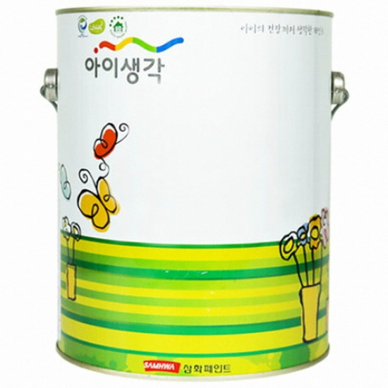 삼화페인트 아이생각 수성내부 프로 페인트 (4L)_이미지