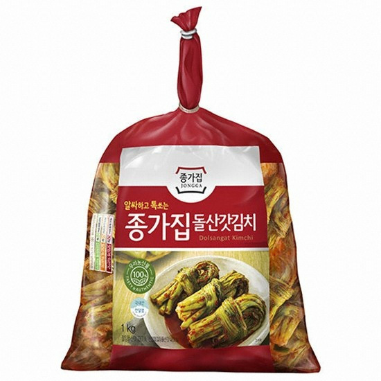 종가 갓김치 1kg (1개)_이미지