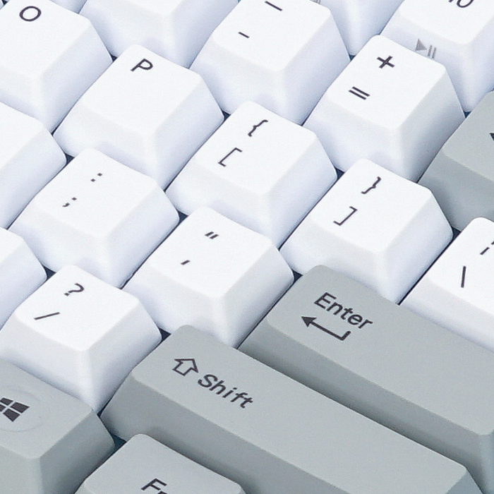 VARMILO PBT 염료승화 영문 화이트 그레이