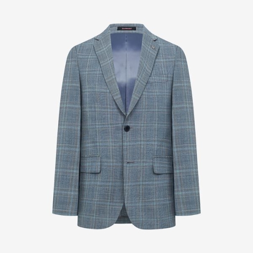 블루핀 신원 글렌체크 수트자켓 FKJAD2343 H_이미지