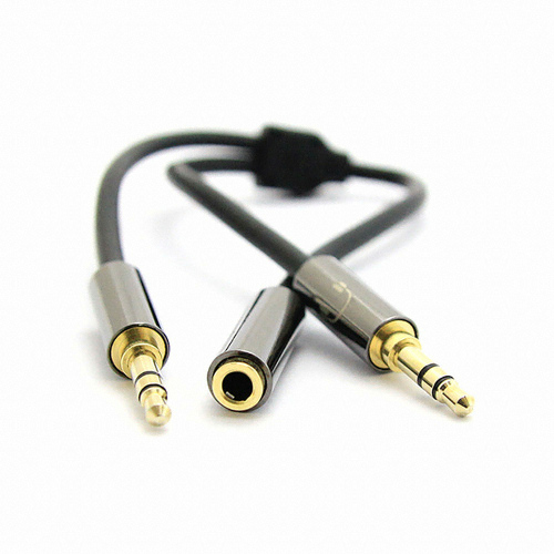 마하링크 ML-SY4H015 4극 to 3극 스테레오 Y형 변환 케이블 (0.2m)_이미지