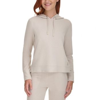 캘빈클라인 우먼 퍼포먼스 Waffle-Knit Pullover 후디 Enchant 18429289 996000