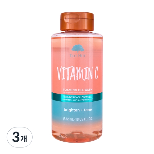 트리헛 포밍 젤 바디워시 비타민C 532ml (3개)_이미지