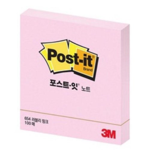 3M 포스트잇 노트 654 [1개]