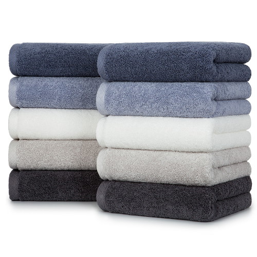 코튼하우스 코튼타올 ㅤ프리미엄 호텔타올 40수 200g (10장)_이미지