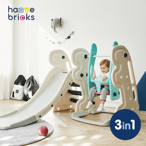 하베브릭스 3in1 미끄럼틀 그네세트이미지입니다. 누르면 해당 게시물로 새창이동합니다.